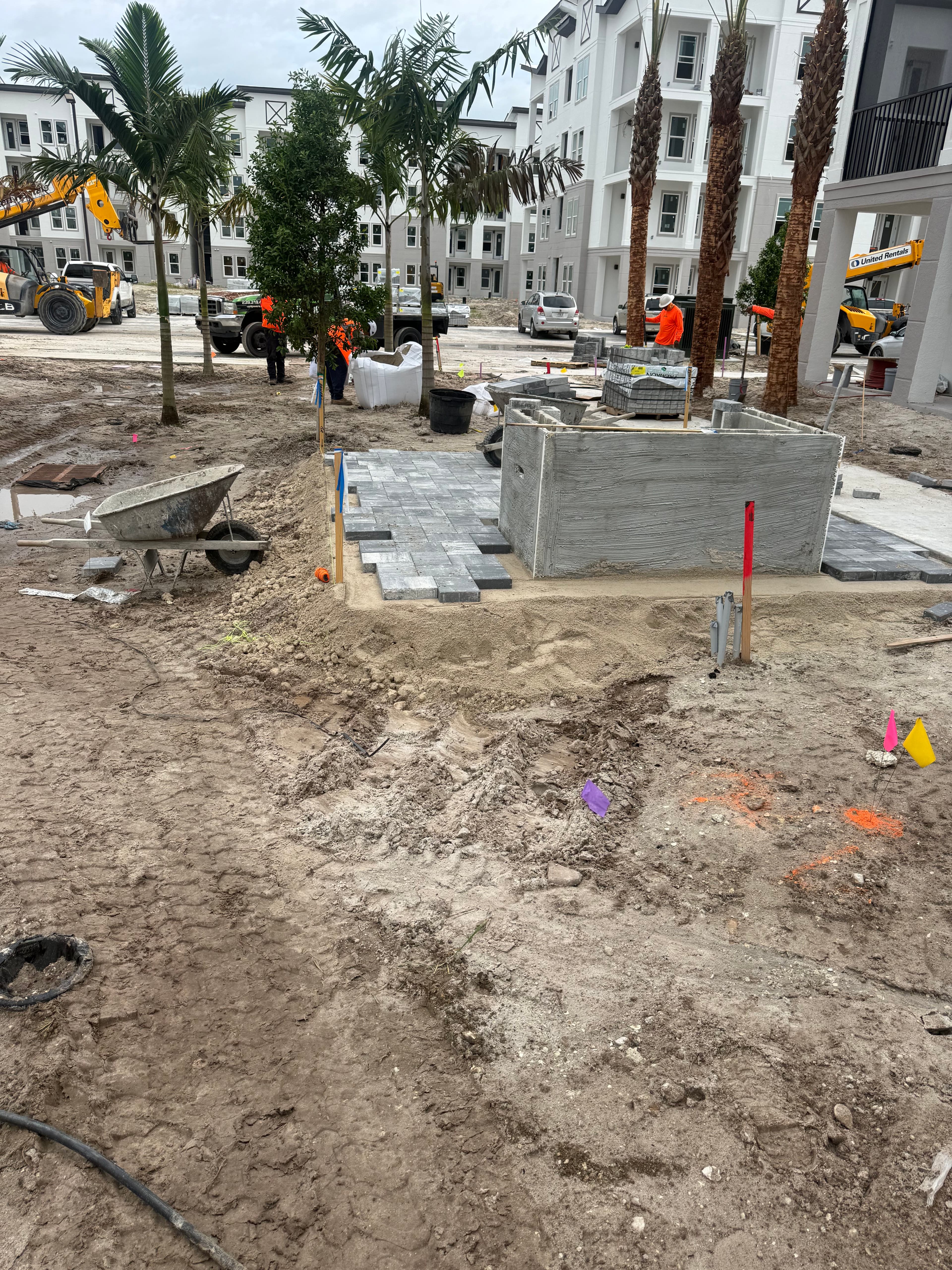 Project Trim Run Pavers and Glacier Stone Coming Together on This Build image