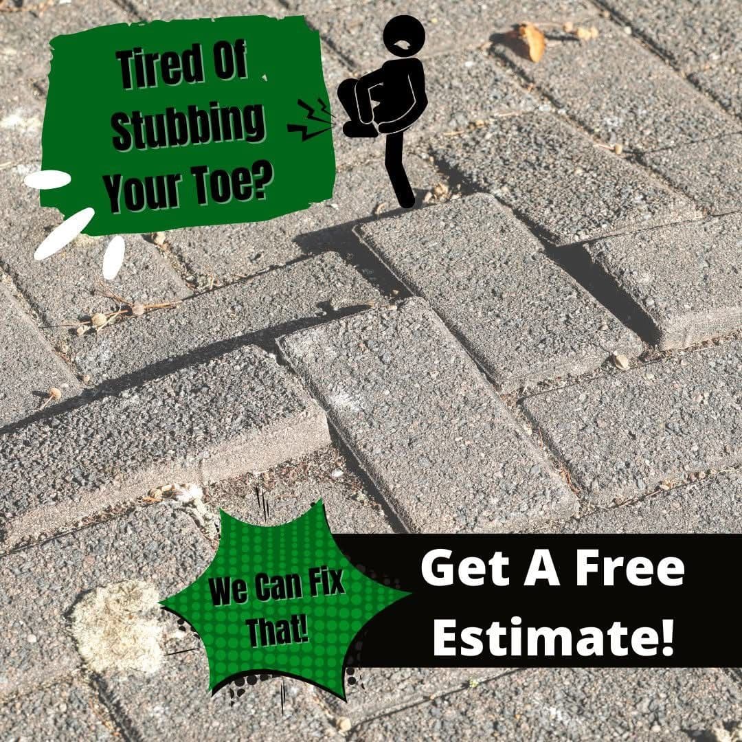 Uneven Pavers Are a Hazard - We Fix That image