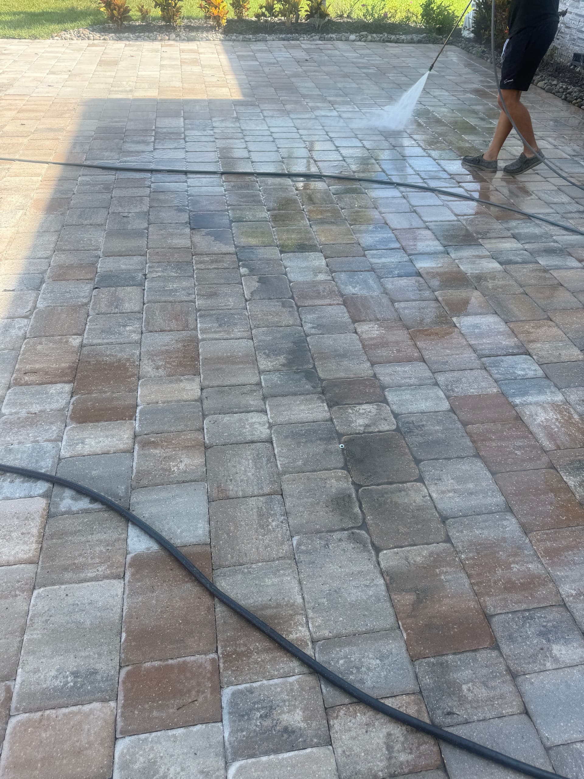 Gallery photos for Paver Pressure Washing Done Right Before Sealing: Image #2